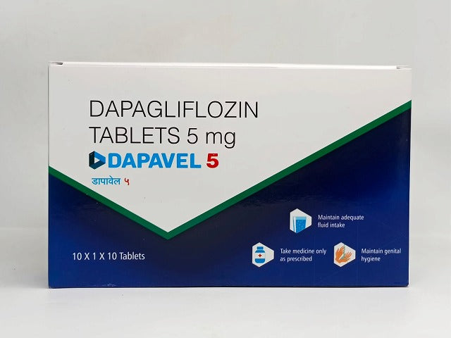 【送料無料】フォシーガジェネリック・ダパベル 5mg・（DAPAGLIFLOZIN）[一箱10錠]