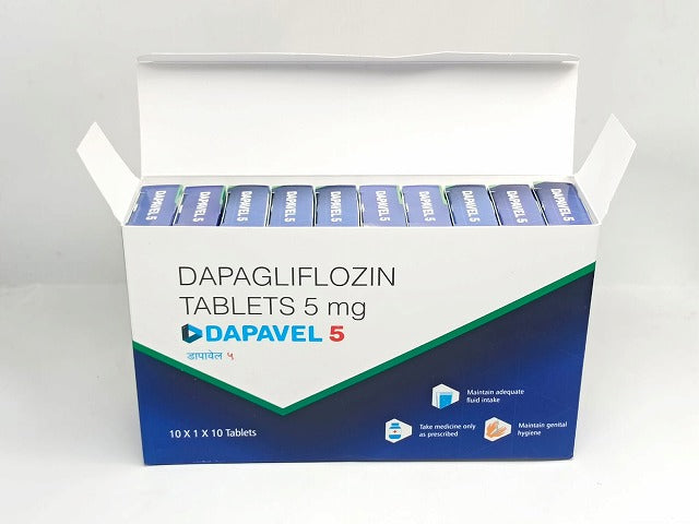 【送料無料】フォシーガジェネリック・ダパベル 5mg・（DAPAGLIFLOZIN）[一箱10錠]